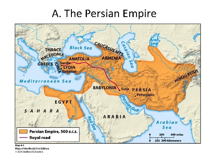 A. The Persian Empire 