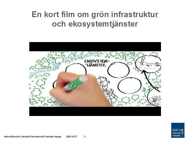 En kort film om grön infrastruktur och ekosystemtjänster Naturvårdsverket | Swedish Environmental Protection Agency
