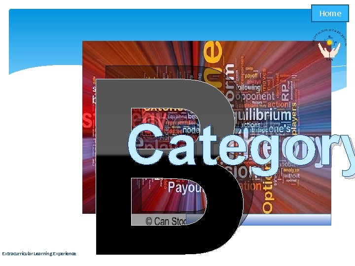 Home B Category Extracurricular Learning Experience 12 