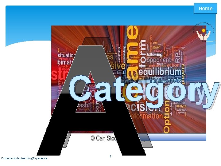 A Home Category Extracurricular Learning Experience 9 