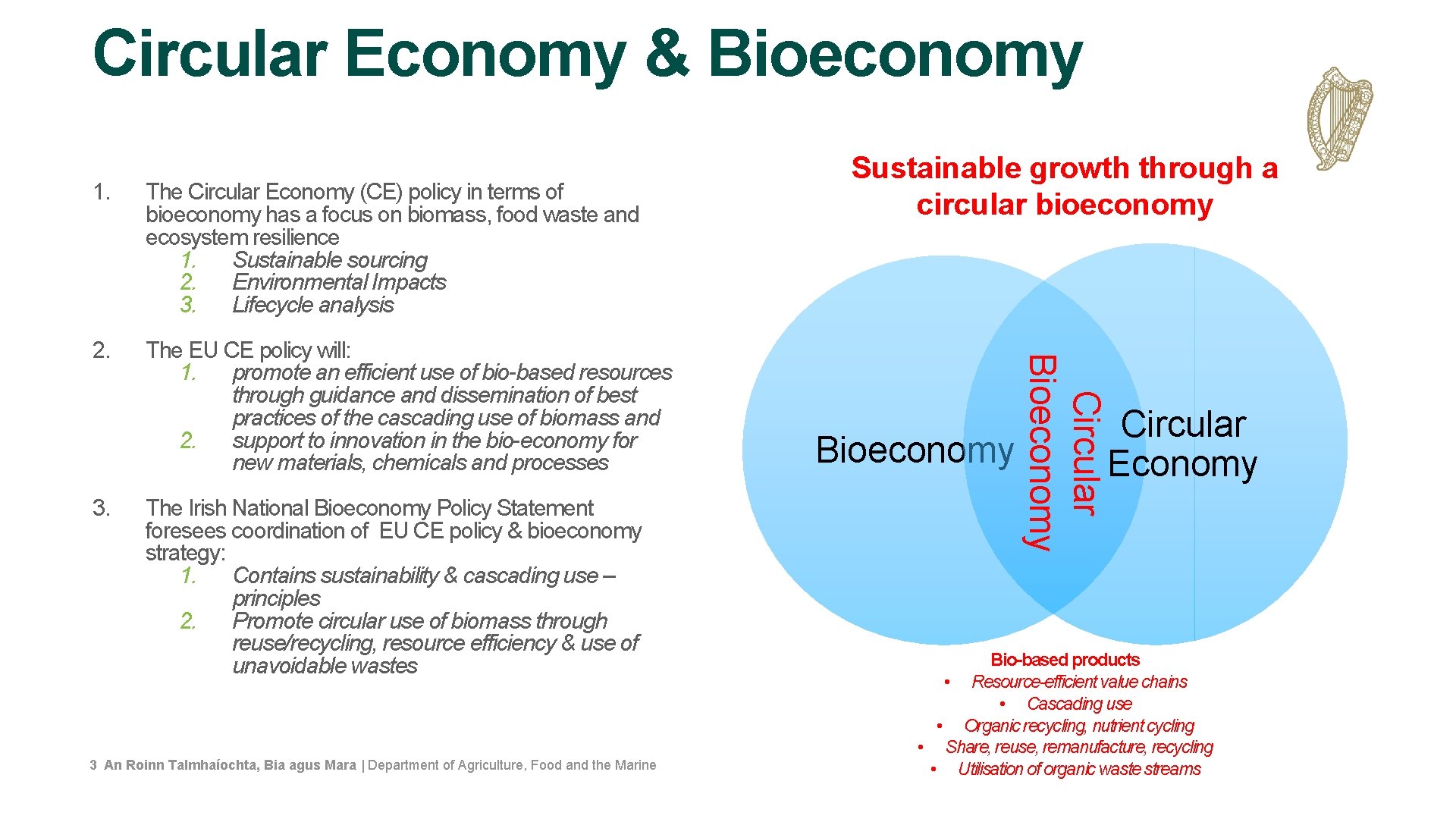 The economic and social opportunity the bioeconomy can