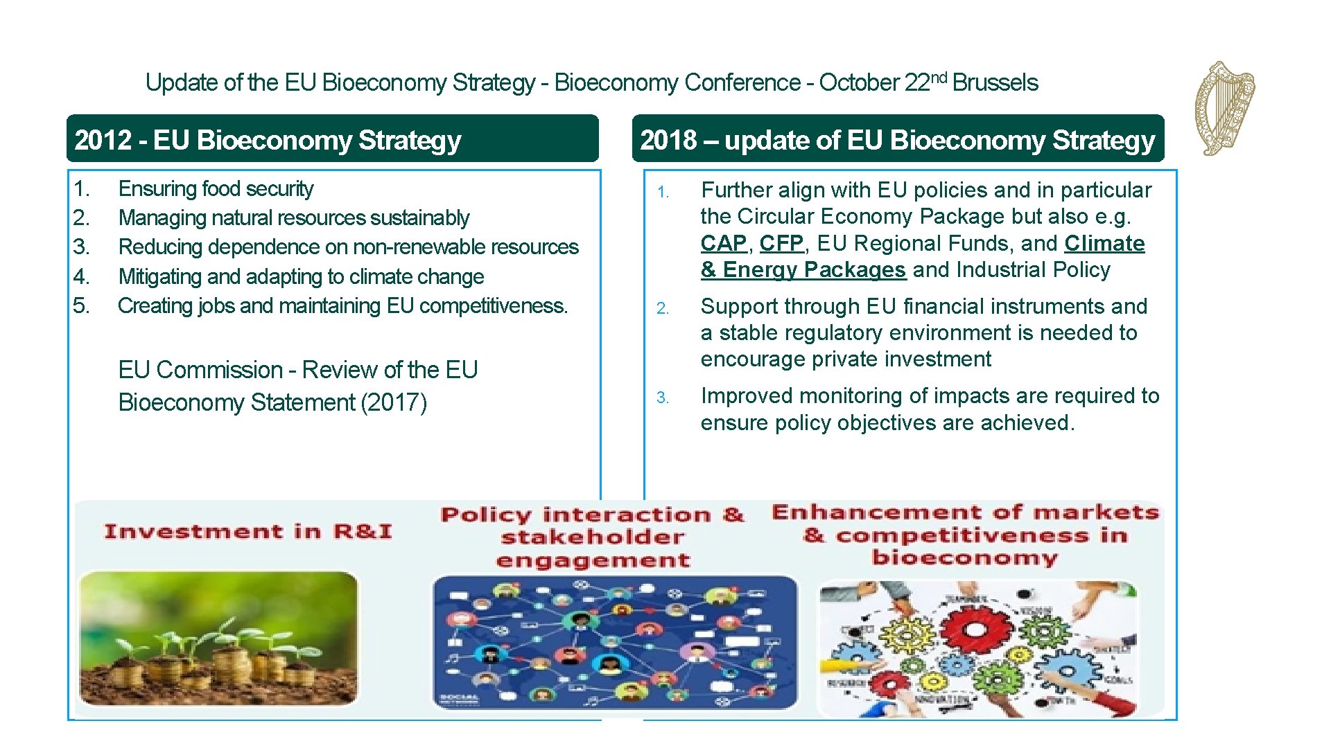 The economic and social opportunity the bioeconomy can