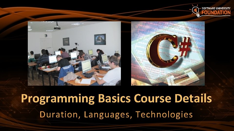Programming Basics Course Details Duration, Languages, Technologies 