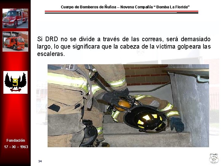 Cuerpo de Bomberos de Ñuñoa -- Novena Compañía “ Bomba La Florida” Si DRD