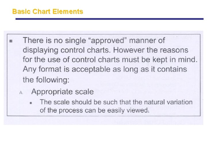 Basic Chart Elements Basic Chart Elements
