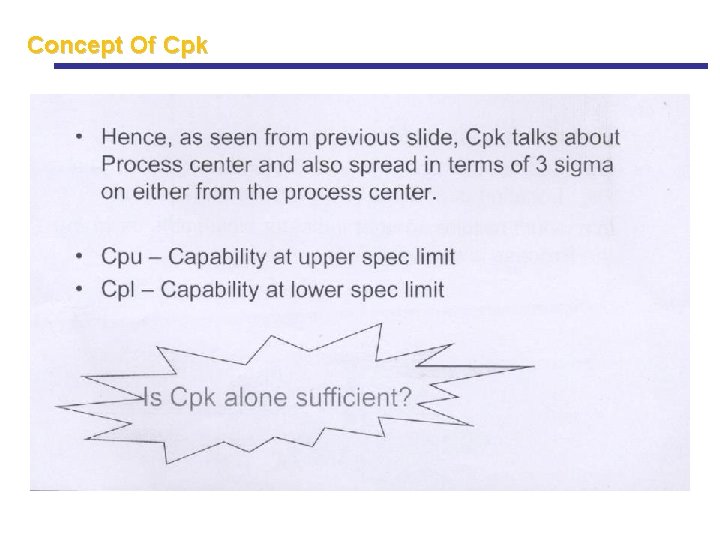 Concept Of Cpk Concept Of Cpk