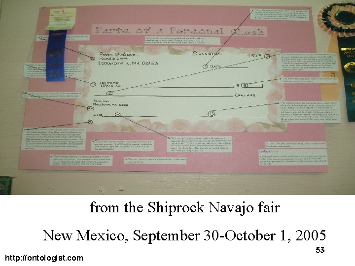 from the Shiprock Navajo fair New Mexico, September 30 -October 1, 2005 http: //ontologist.