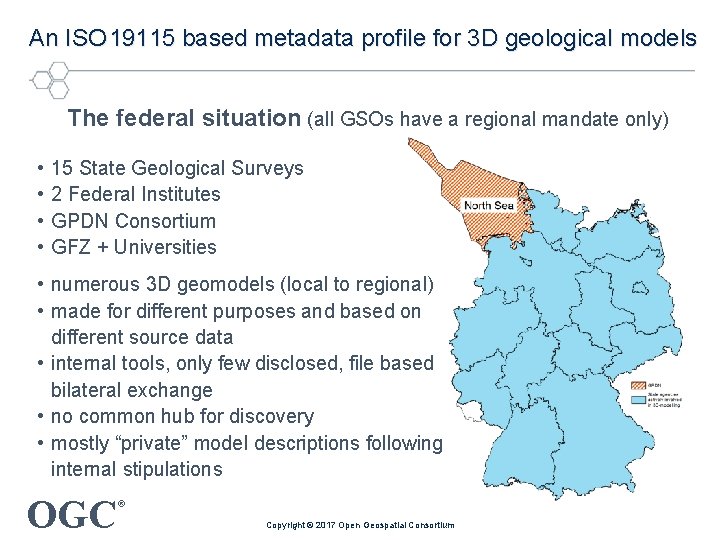 An ISO 19115 based metadata profile for 3 D geological models The federal situation
