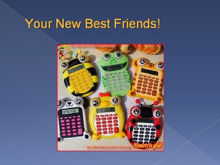 Your New Best Friends! 