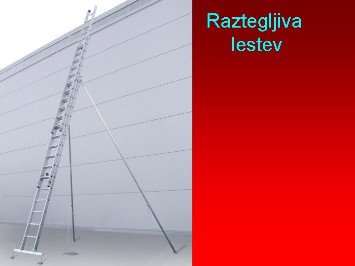 Raztegljiva lestev 