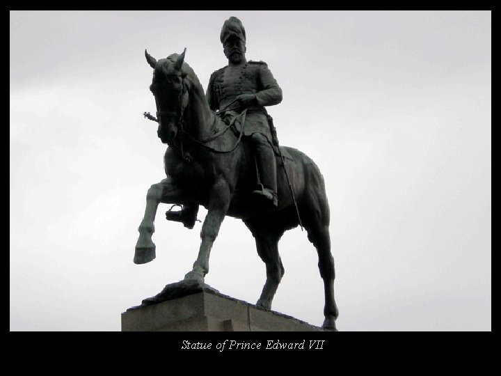 Statue of Prince Edward VII 