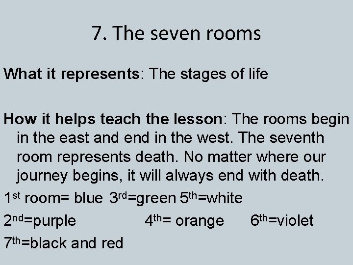 Allegory and Symbols 1 Party guests What it