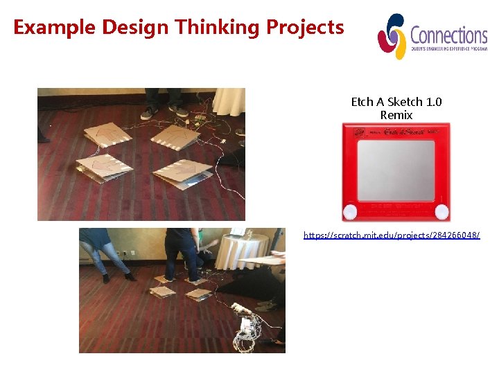 Example Design Thinking Projects Etch A Sketch 1. 0 Remix https: //scratch. mit. edu/projects/284266048/