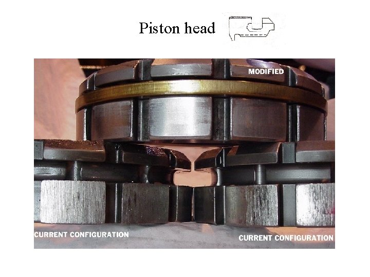 Piston head 