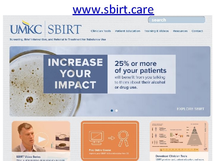 www. sbirt. care 