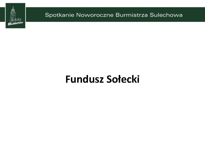 Fundusz Sołecki 