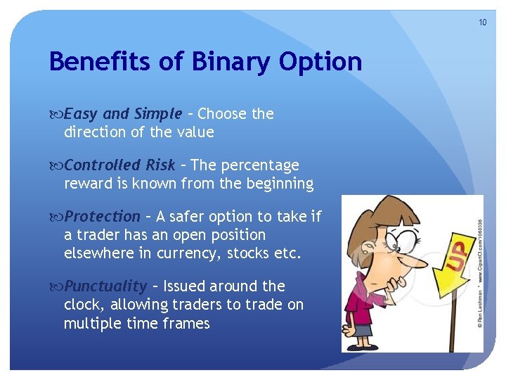 10 Benefits of Binary Option Easy and Simple – Choose the direction of the