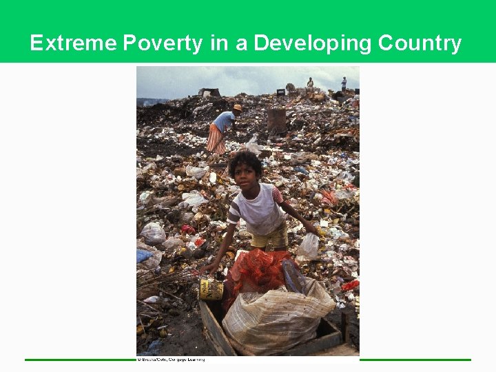 Extreme Poverty in a Developing Country 