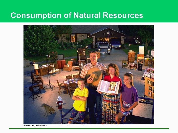 Consumption of Natural Resources 