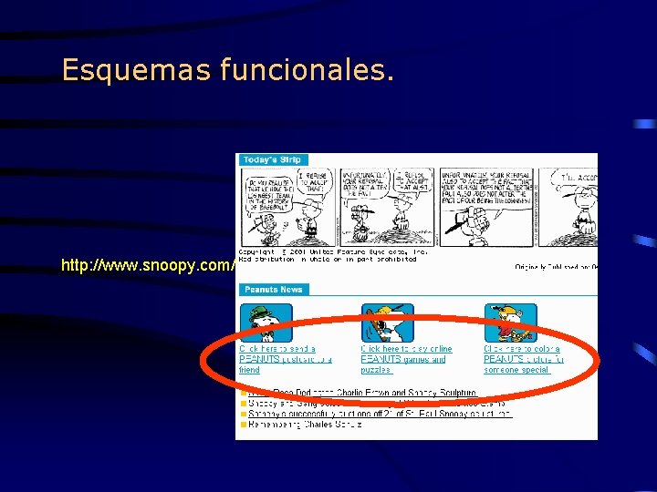 Esquemas funcionales. http: //www. snoopy. com/ 