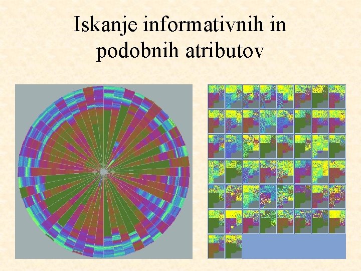 Iskanje informativnih in podobnih atributov 