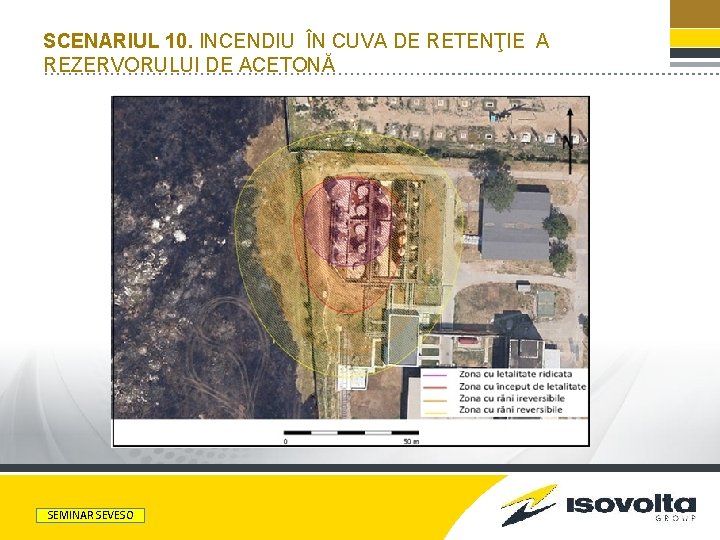 SCENARIUL 10. INCENDIU ÎN CUVA DE RETENŢIE A REZERVORULUI DE ACETONĂ PRESENTATION TITLE SEMINAR