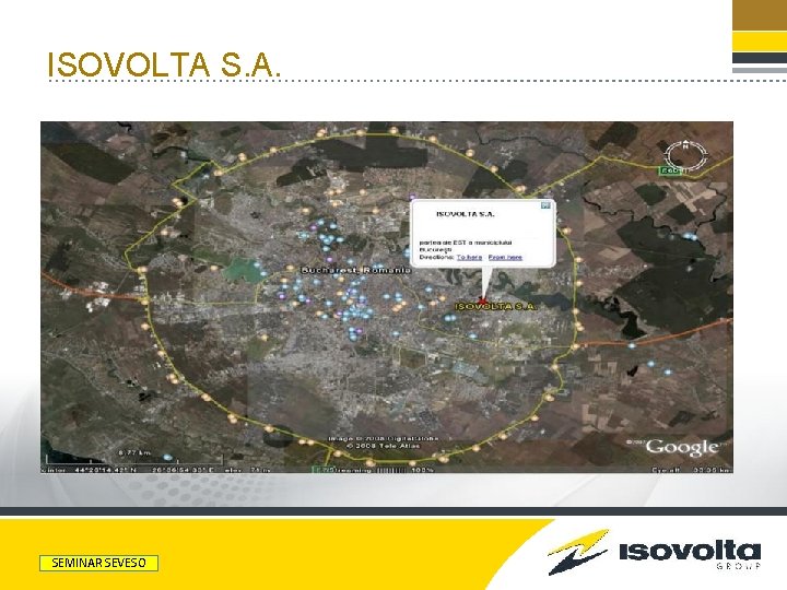 ISOVOLTA S. A. PRESENTATION TITLE SEMINAR SEVESO e 
