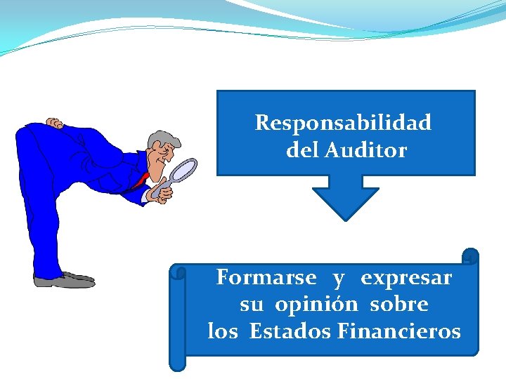 Responsabilidad del Auditor Formarse y expresar su opinión sobre los Estados Financieros 