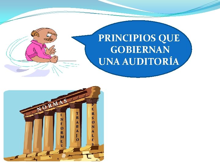 PRINCIPIOS QUE GOBIERNAN UNA AUDITORÍA NO A RM I N F O R M