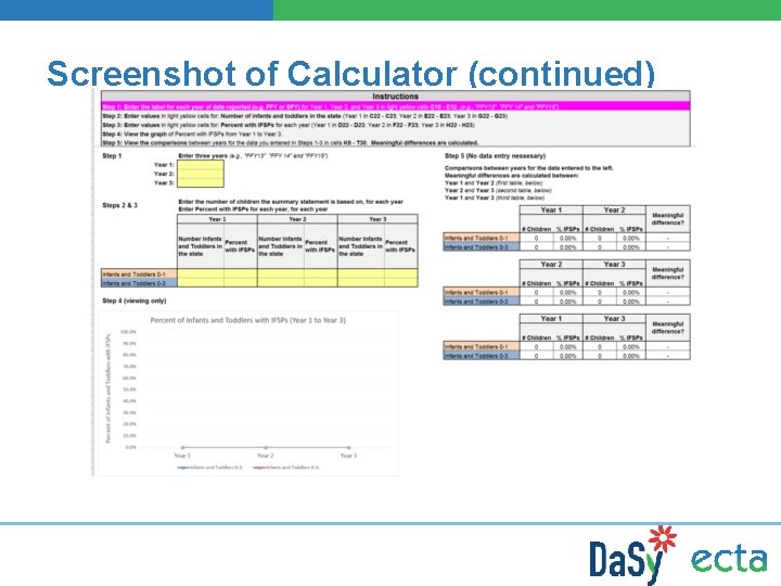 Screenshot of Calculator (continued) 