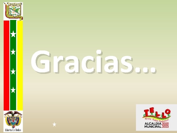 Gracias… 