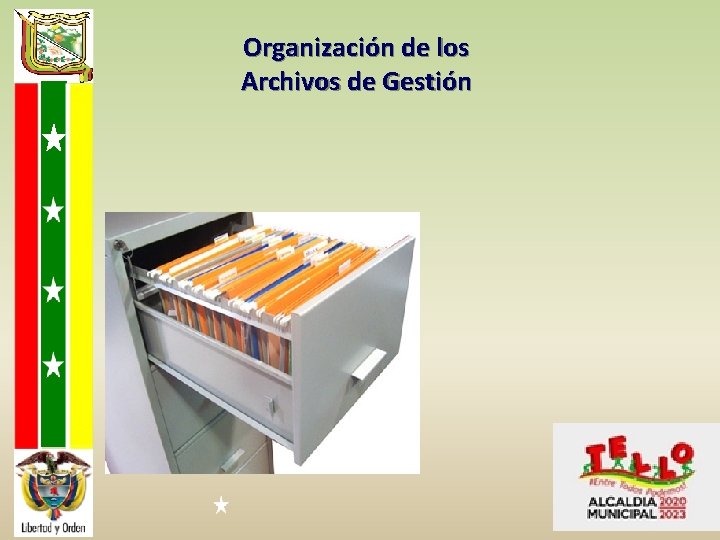 Organización de los Archivos de Gestión 