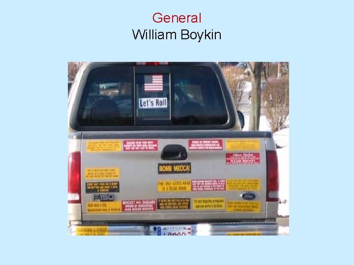 General William Boykin 