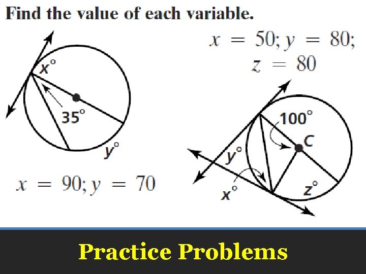 Practice Problems 