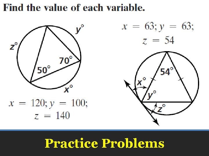 Practice Problems 