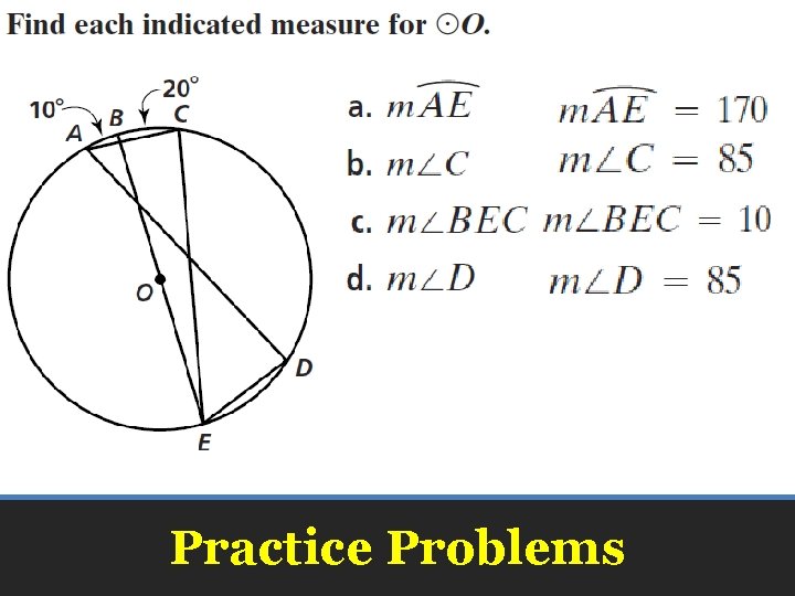 Practice Problems 