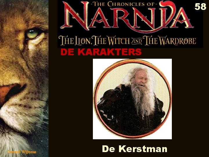 58 DE KARAKTERS Gerard Wijtsma De Kerstman 