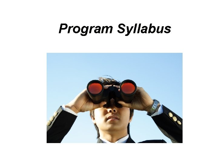 Program Syllabus 