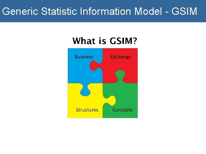 Generic Statistic Information Model - GSIM 