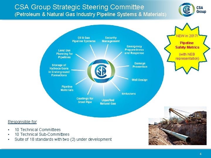 CSA Group Strategic Steering Committee (Petroleum & Natural Gas Industry Pipeline Systems & Materials)