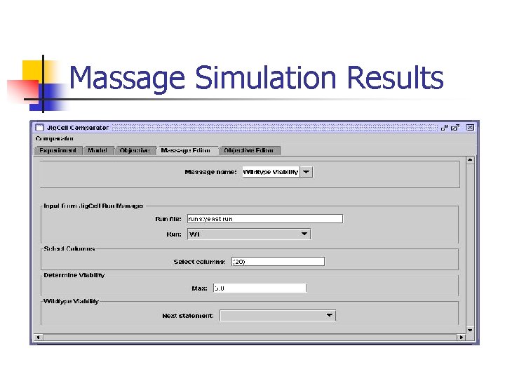 Massage Simulation Results 