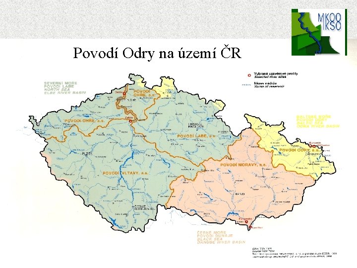 Povodí Odry na území ČR 