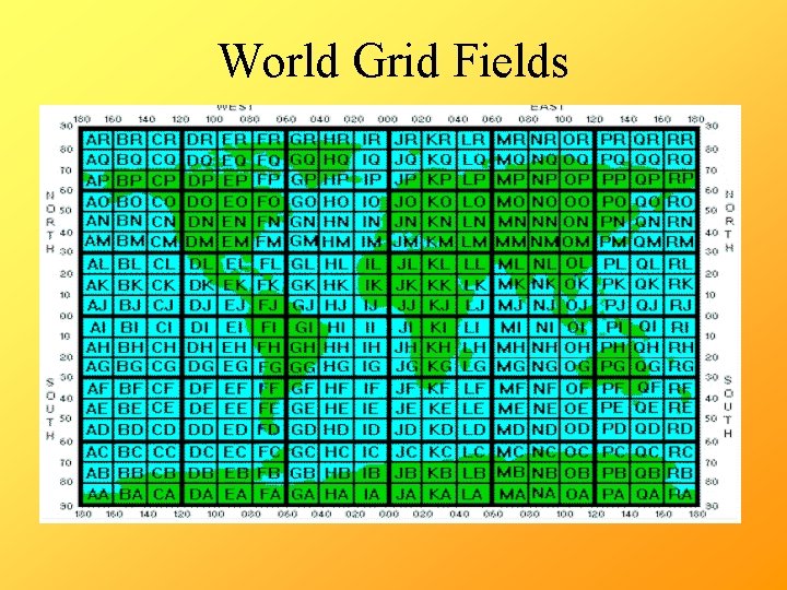 World Grid Fields 