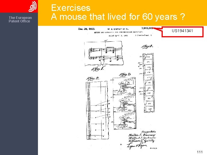 The European Patent Office Exercises A mouse that lived for 60 years ? US
