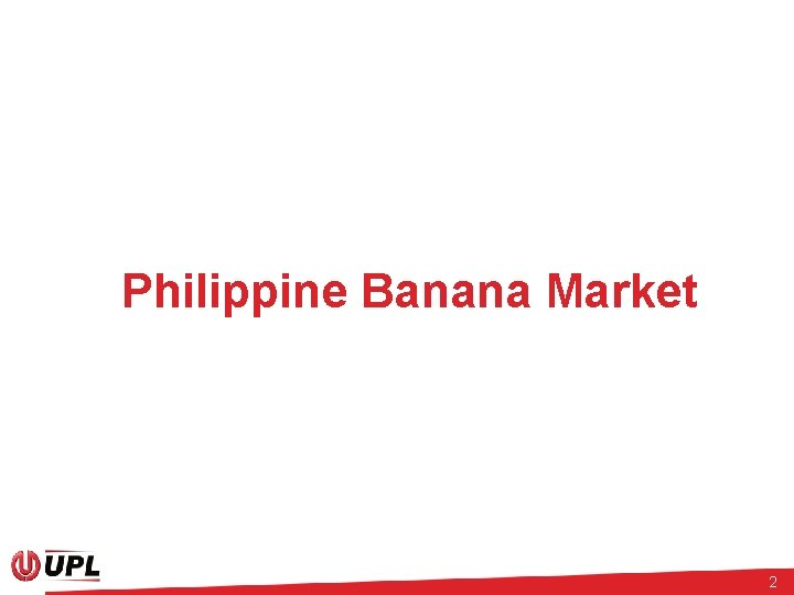 Philippine Banana Market 2 