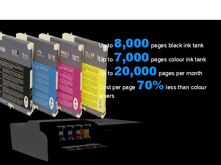 EPSON B-510 DN 8, 000 pages black ink tank Up to 7, 000 pages