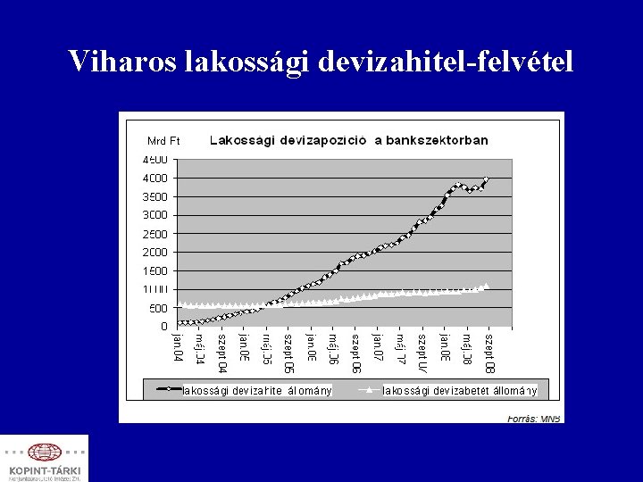 Viharos lakossági devizahitel-felvétel 