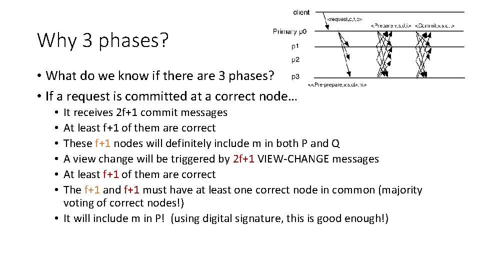 Why 3 phases? • What do we know if there are 3 phases? •