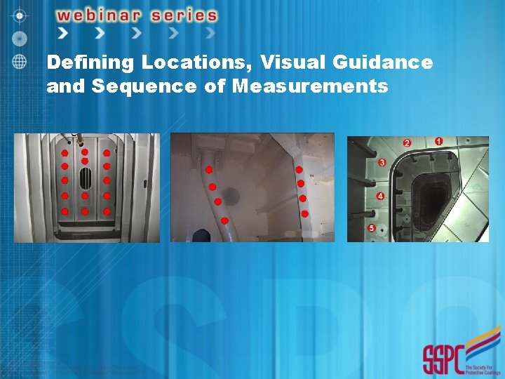 Defining Locations, Visual Guidance and Sequence of Measurements 