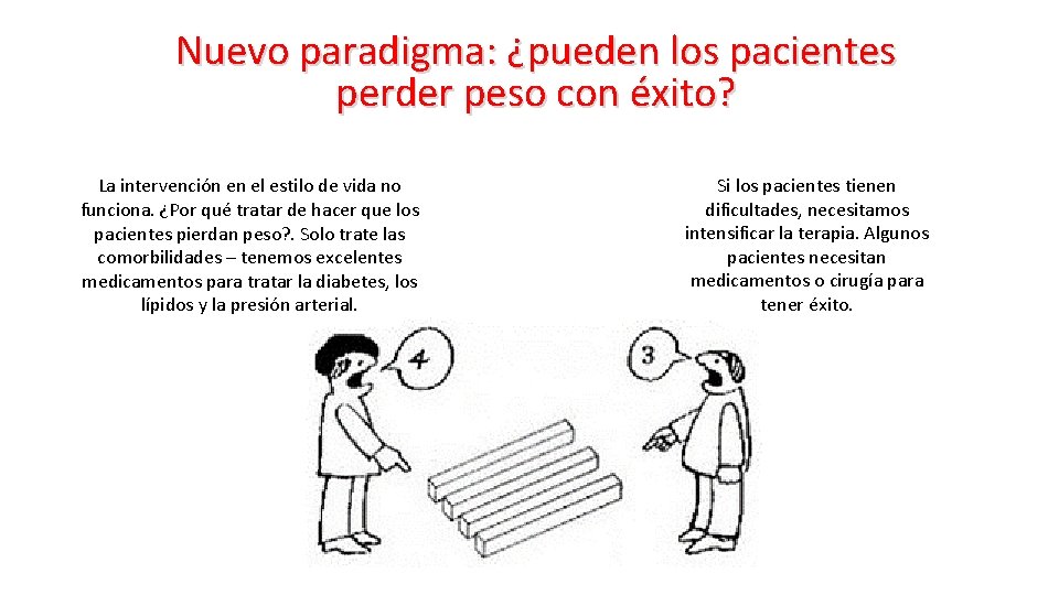 Nuevo paradigma: ¿pueden los pacientes perder peso con éxito? La intervención en el estilo